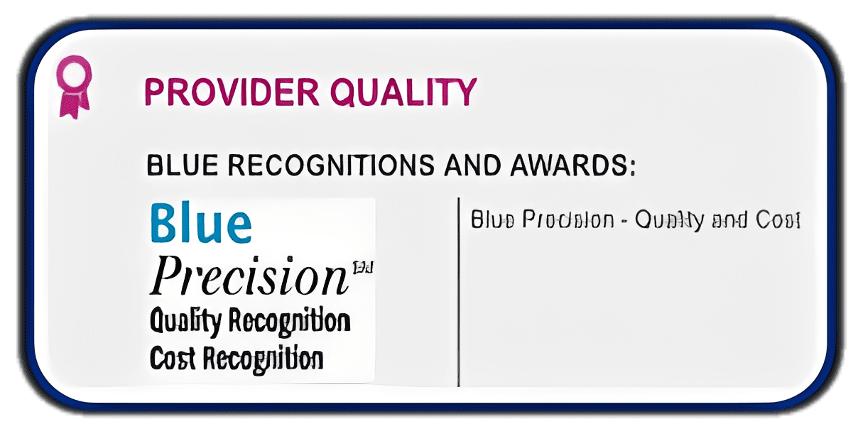 Blue Precision quality recognition